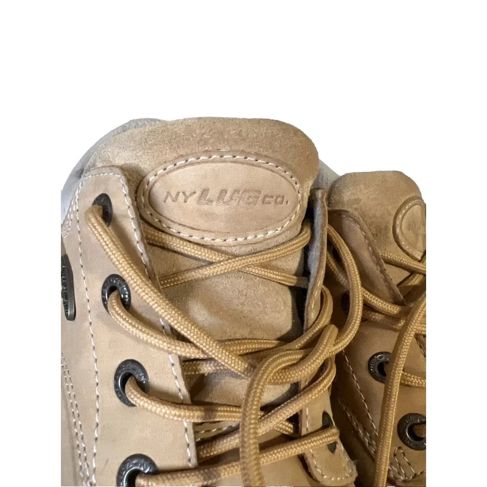 Lugz VTG Shoe Low Top Suede Work Shoes‎ Boots Women's 6 Leather Upper